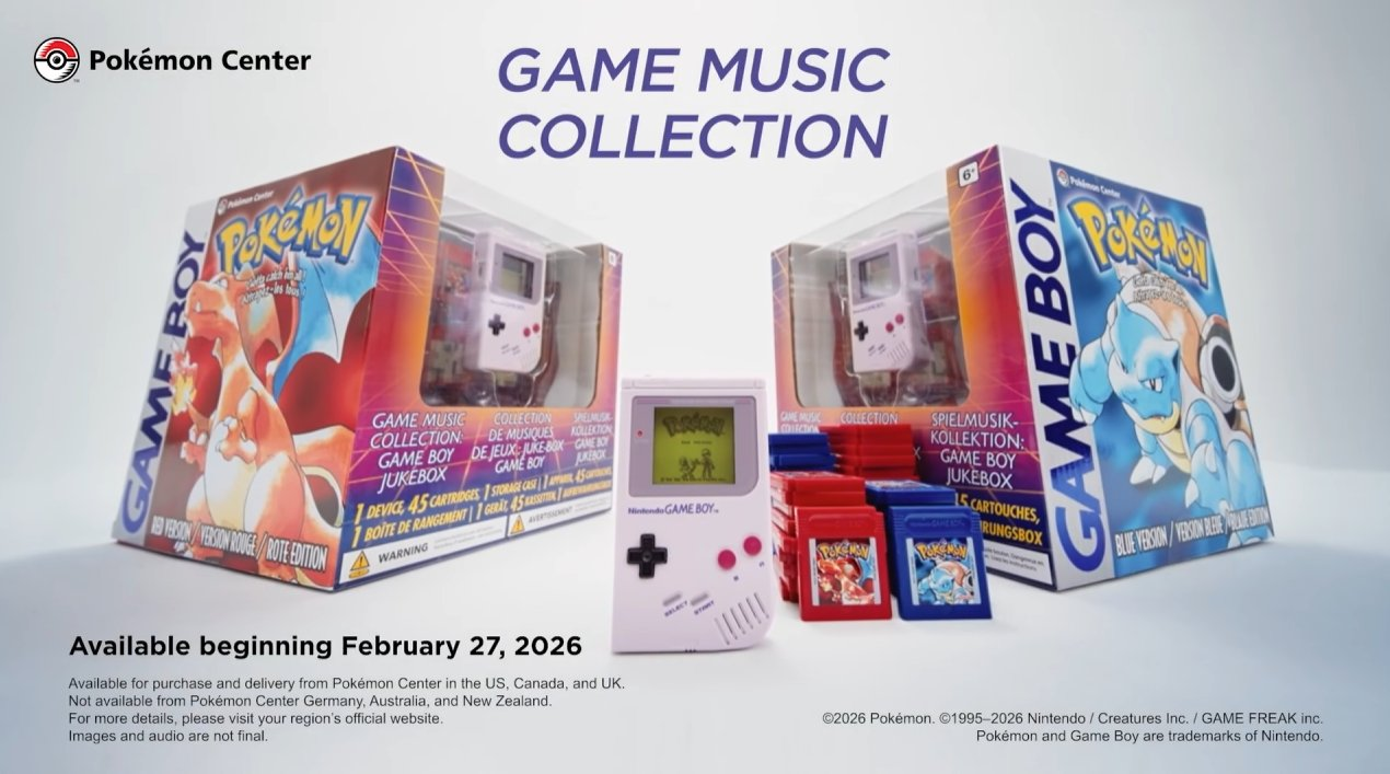 Game Boy Jukebox & Mega Garchomp Z Shine at Pokémon Presents 2026